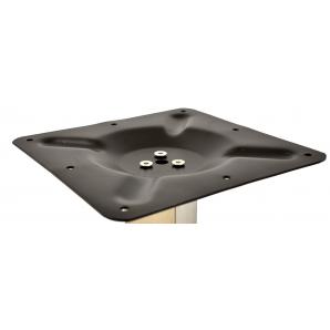 2 Bases de mesa ipanema, acero inoxidable, base de 45 x 45 cms, altura 72 cms - 2 unidades