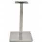 2 Bases de mesa ipanema, acero inoxidable, base de 45 x 45 cms, altura 72 cms - 2 unidades