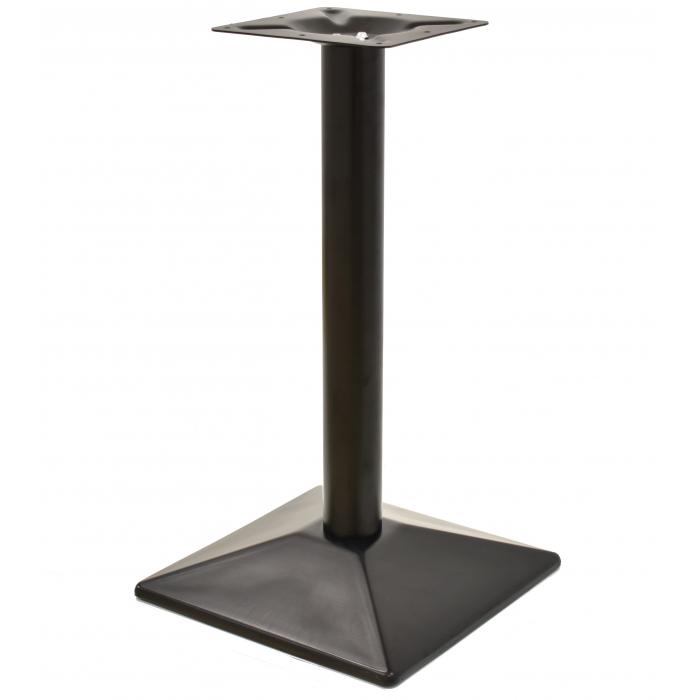 2 Bases de mesa soho, negra, base de 40 x 40 cms, altura 72 cms - 2 unidades