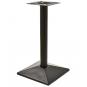2 Bases de mesa soho, negra, base de 40 x 40 cms, altura 72 cms - 2 unidades