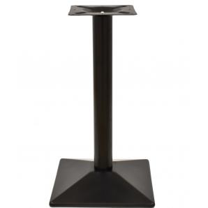 2 Bases de mesa soho, negra, base de 40 x 40 cms, altura 72 cms - 2 unidades