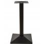 2 Bases de mesa soho, negra, base de 40 x 40 cms, altura 72 cms - 2 unidades
