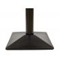 2 Bases de mesa soho, negra, base de 40 x 40 cms, altura 72 cms - 2 unidades