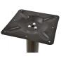 2 Bases de mesa soho, negra, base de 40 x 40 cms, altura 72 cms - 2 unidades