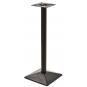2 Bases de mesa soho, alta, negra, base de 40 x 40 cms, altura 110 cms - 2 unidades