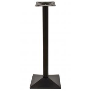 2 Bases de mesa soho, alta, negra, base de 40 x 40 cms, altura 110 cms - 2 unidades
