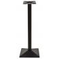 2 Bases de mesa soho, alta, negra, base de 40 x 40 cms, altura 110 cms - 2 unidades