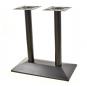 2 Bases de mesa soho, rectangular, negra, base de 70 x 40 cms, altura 72 cms - 2 unidades