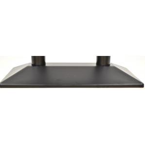 2 Bases de mesa soho, rectangular, negra, base de 70 x 40 cms, altura 72 cms - 2 unidades