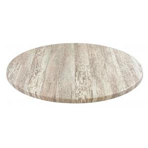 2 Tableros de mesa werzalit-sm, montpellier 214, 60 cms de diámetro*. - 2 unidades