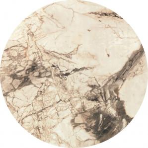2 Tableros de mesa werzalit sm, marble almeria 209, 60 cms de diámetro*. - 2 unidades
