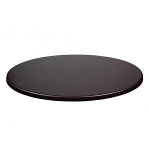 2 Tableros de mesa werzalit-sm, wengué 103, 70 cms de diámetro*. - 2 unidades