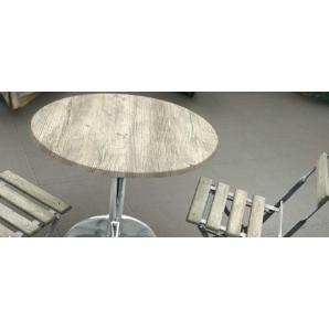 2 Tableros de mesa werzalit-sm, ponderosa blanco 178, 60 cms de diámetro*. - 2 unidades