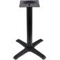 2 Bases de mesa caribe, negra, base de 56 x 56 cms, altura 72 cms - 2 unidades