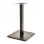 2 Bases de mesa beverly, tubo cuadrado, negra, base de 45 x 45 cms, altura 72 cms - 2 unidades
