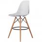 4 Taburetes star, madera, carcasa transparente - 4 unidades