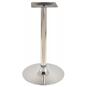 2 Bases de mesa criss new, cromada, base 45 cms diámetro, altura 73 cms - 2 unidades