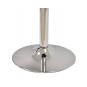 2 Bases de mesa criss new, cromada, base 45 cms diámetro, altura 73 cms - 2 unidades
