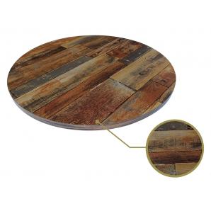2 Tableros de mesa hd7347, vintage, 60 cms de diámetro - 2 unidades