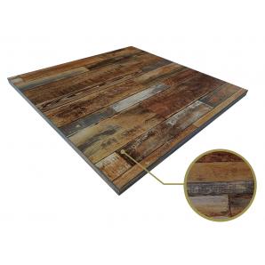 2 Tableros de mesa hd7347, vintage, 60 x 60 cms - 2 unidades