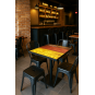 2 Tableros de mesa hd7348, vintage, 60 x 60 cms - 2 unidades