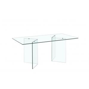 Mesa otish, cristal 180x90 cms