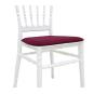 4 Sillas chiavari new, apilable, polipropileno dorado - 4 unidades