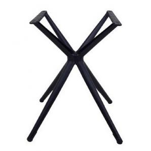 4 Bases de mesa oasis, resina negra , altura 72 cms - 4 unidades