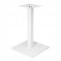 2 Bases de mesa beverly bl72, tubo cuadrado, blanca, base de 45 x 45 cms, altura 72 cms - 2 unidades
