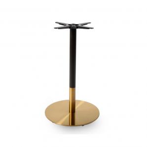 2 Bases de mesa versalles new, dorada y negra, 43 cms de diámetro, altura 72 cms - 2 unidades