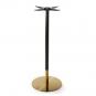 2 Bases de mesa versalles new, alta, dorada y negra, 43 cms de diámetro, altura 110 cms - 2 unidades