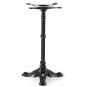 2 Bases de mesa bristol new, fundición, 3 pies, negra, altura 72 cms - 2 unidades