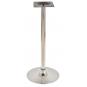 2 Bases de mesa criss new, alta, cromada, base 45 cms diámetro, altura 110 cms - 2 unidades