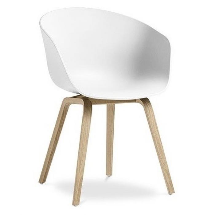 4 Sillones dante new (su), metal, polipropileno blanco - 4 unidades