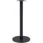 2 Bases de mesa boheme, alta, negra, 43 cms de diámetro, altura 110 cms - 2 unidades