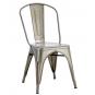 5 Sillas tol ek brushed, acero, plata - 5 unidades