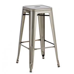 5 Taburetes tol ek brushed, acero, plata - 5 unidades