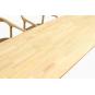 Mesa transilvania, madera natural, 120 x 75 cms