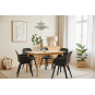 Mesa transilvania, madera natural, 120 x 75 cms