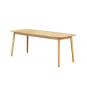 Mesa transilvania, madera natural, 180 x 75 cms