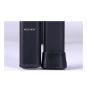 6 Sillas niza new, chasis epoxi negro, similpiel naples negra - 6 unidades