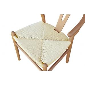 2 Sillas wish, madera de haya, natural, fibra trenzada - 2 unidades