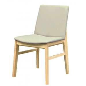 2 Sillas alpes, madera de haya, natural, similpiel gris - 2 unidades