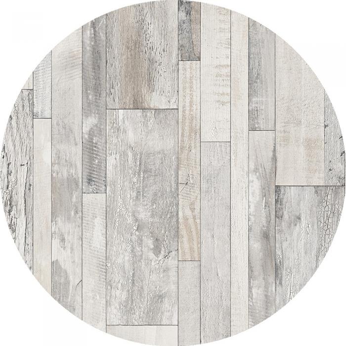 2 Tableros de mesa werzalit wer-fantasy, white block 7537, 70 cms de diámetro - 2 unidades