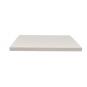 2 Tableros de melamina 30 mm, blanco ele, 68 x 68 cms - 2 unidades