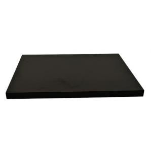 2 Tableros de melamina 30 mm, negro 10, 68 x 68 cms - 2 unidades
