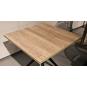 2 Tableros de melamina 30 mm, roble ele, 80 x 80 cms - 2 unidades
