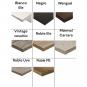 2 Tableros de melamina 30 mm, roble ele, 80 x 80 cms - 2 unidades