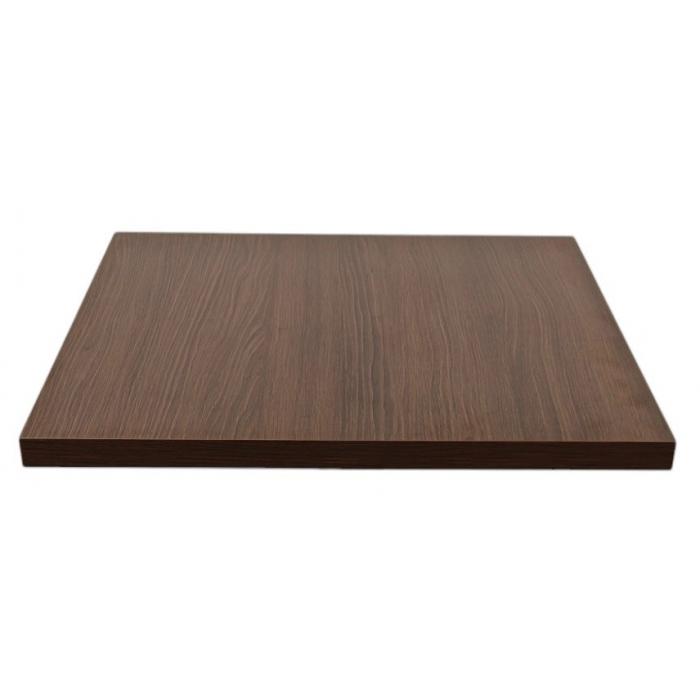 2 Tableros de melamina 30 mm, wengué, 60 x 60 cms - 2 unidades