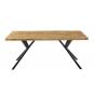 Mesa olite 180rt, metal, madera, 180 x 90 cms
